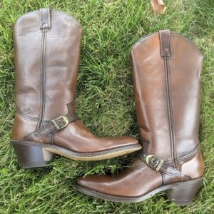 Women Vintage Acme Dingo Cowboy Boots with Original Box and Receipt